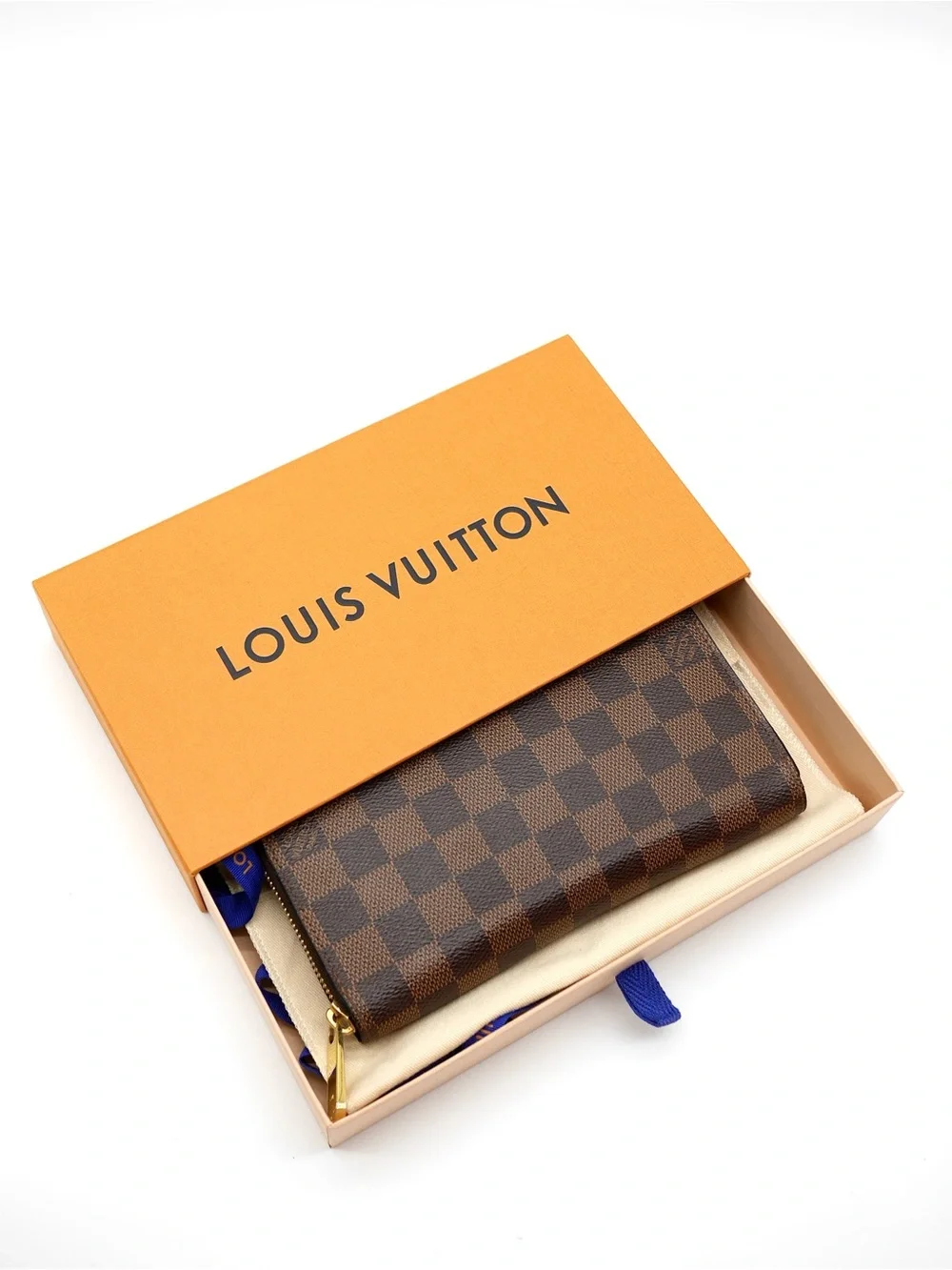 🍓LV Zippy Damier Ebene LM3189
